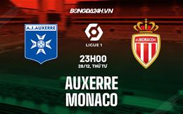 Nhận định -  Auxerre vs Monaco 23h00 ngày 28/12 (Ligue 1 2022/23)