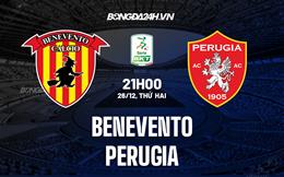 Nhận định bóng đá Benevento vs Perugia 21h00 ngày 26/12 (Hạng 2 Italia 2022/23)