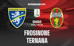 Nhận định Frosinone vs Ternana 0h00 ngày 27/12 (Hạng 2 Italia 2022/23)