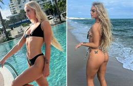 Cầu thủ nữ đẹp nhất thế giới lại đốn tim NHM