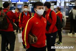 Thầy trò Park Hang Seo lên đường sang Singapore