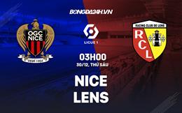 Nhận định -  Nice vs Lens 3h00 ngày 30/12 (Ligue 1 2022/23)