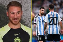 VIDEO: Lần đầu Mac Allister gặp Messi: Toát mồ hôi, tay run rẩy