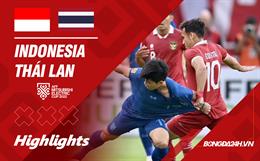 Video Indonesia vs Thái Lan AFF Cup 2022: Bất phân thắng bại