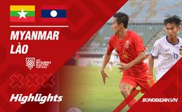 Video Myanmar vs Lào AFF Cup 2022: Siêu phẩm đá phạt phút bù giờ