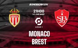 Nhận định -  Monaco vs Brest 21h00 ngày 1/1 (Ligue 1 2022/23)