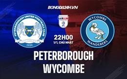 Nhận định -  Peterborough vs Wycombe 22h00 ngày 1/1 (Hạng 3 Anh 2022/23)