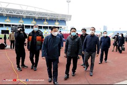 Siết chặt an ninh sân Mỹ Đình trước trận Việt Nam - Trung Quốc