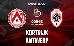 Nhận định Kortrijk vs Antwerp 0h45 ngày 3/2 (VĐQG Bỉ 2021/22)