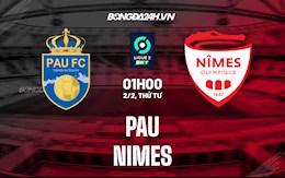 Nhận định, dự đoán Pau vs Nimes 1h00 ngày 2/2 (Hạng 2 Pháp 2021/22)