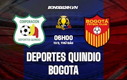 Nhận định, soi kèo Deportes Quindio vs Bogota 6h00 ngày 11/2 (Cúp QG Colombia 2022)