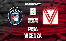 Nhận định,  Pisa vs Vicenza 0h30 ngày 16/2 (Hạng 2 Italia 2021/22)