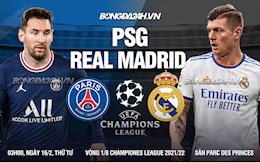 Nhận định PSG vs Real Madrid (03h00 ngày 16/2): Thách thức nhà vua