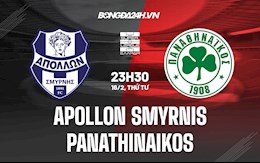 Nhận định Apollon Smyrnis vs Panathinaikos 23h30 ngày 16/2 (VĐQG Hy Lạp 2021/22)