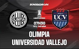 Nhận định Olimpia vs Universidad Vallejo 7h30 ngày 17/2 (Copa Libertadores 2022)