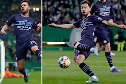 CĐV Sporting Lisbon ăn mừng bàn thắng của Bernardo Silva