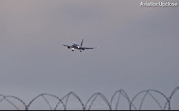 Video: Khoảnh khắc đáng sợ khi máy bay của Man City không thể hạ cánh