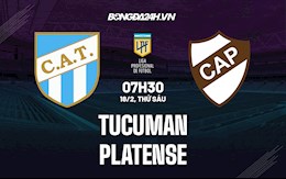 Nhận định Tucuman vs Platense 7h30 ngày 18/2 (Cúp Liên đoàn Argentina 2021/22)