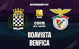 Nhận định, dự đoán Boavista vs Benfica 3h15 ngày 19/2 (VĐQG Bồ Đào Nha 2021/22)