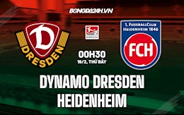 Nhận định Dynamo Dresden vs Heidenheim 0h30 ngày 19/2 (Hạng 2 Đức 2021/22)