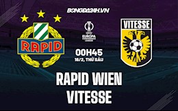 Nhận định Rapid Wien vs Vitesse 0h45 ngày 18/2 (Playoff Europa Conference League 2021/22)