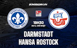 Nhận định bóng đá Darmstadt vs Hansa Rostock 19h30 ngày 20/2 (Hạng 2 Đức 2021/22)