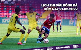 Lịch thi đấu bóng đá hôm nay 21/2/2022: U23 Malaysia vs U23 Lào