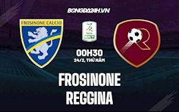 Nhận định, dự đoán Frosinone vs Reggina 00h30 ngày 24/2 (Hạng 2 Italia 2021/22/22)