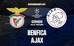 Liên tiếp dẫn bàn, Ajax vẫn không thể đánh bại Benfica