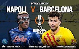 Nhận định Napoli vs Barcelona (3h00 ngày 25/2): Sóng gió đất Italia