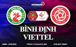 Link xem trực tiếp bóng đá Bình Định vs Viettel V.League 2022 trên VTV6