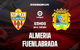 Nhận định Almeria vs Fuenlabrada 03h00 ngày 26/2 (Hạng 2 Tây Ban Nha 2021/22)