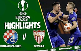 Video Dinamo Zagreb vs Sevilla kết quả play-off Europa League 2022