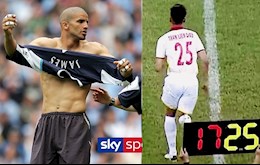 VIDEO: Nhìn thủ môn Liêm Điều vào sân đá tiền đạo lại nhớ tới David James