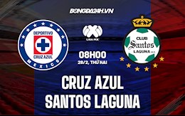 Nhận định Cruz Azul vs Santos Laguna 8h00 ngày 28/2 (VĐQG Mexico 2021/22)