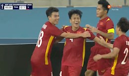 VIDEO: Trần Bảo Toàn đánh đầu đẹp mắt tung lưới U23 Thái Lan