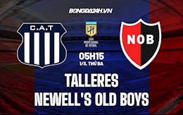 Nhận định Talleres vs Newells Old Boys 5h15 ngày 1/3 (VĐQG Argentina 2022)