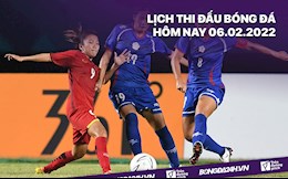 Lịch thi đấu bóng đá hôm nay 6/2: Nữ Việt Nam vs nữ Đài Loan