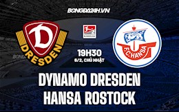 Nhận định Dynamo Dresden vs Hansa Rostock 19h30 ngày 6/2 (Hạng 2 Đức 2021/22)