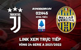 Link xem trực tiếp bóng đá Juventus vs Verona 2h45 ngày 7/2/2022