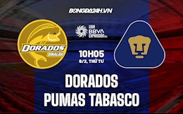 Nhận định Dorados vs Pumas Tabasco 10h05 ngày 9/2 (Hạng 2 Mexico 2021/22)