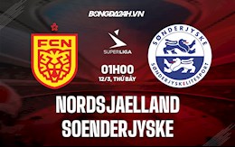 Nhận định Nordsjaelland vs SoenderjyskE 1h00 ngày 12/3 (VĐQG Đan Mạch 2021/22)