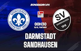 Nhận định, dự đoán Darmstadt vs Sandhausen 0h30 ngày 12/3 (Hạng 2 Đức 2021/22)