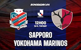 Nhận định Sapporo vs Yokohama Marinos 12h00 ngày 12/3 (VĐQG Nhật Bản 2022)