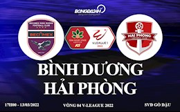 Link xem trực tiếp Bình Dương vs Hải Phòng bóng đá V-League 2022 ở đâu ?