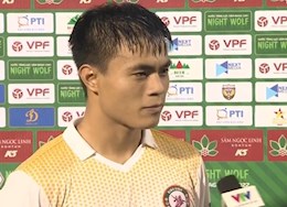 Lý Công Hoàng Anh bồi hồi khi xé lưới đội bóng cũ