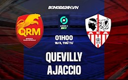 Nhận định, soi kèo Quevilly vs Ajaccio 1h00 ngày 16/3 (Hạng 2 Pháp 2021/22)