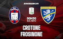 Nhận định bóng đá Crotone vs Frosinone 0h30 ngày 16/3 (Hạng 2 Italia 2021/22)
