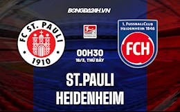 Nhận định, soi kèo St.Pauli vs Heidenheim 0h30 ngày 19/3 (Hạng 2 Đức 2021/22)