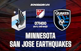 Nhận định Minnesota vs San Jose Earthquakes 7h00 ngày 20/3 (Nhà Nghề Mỹ 2022)